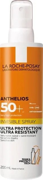 Спрей cонцезахисний La Roche-Posay Anthelios SPF50+ ультралегкий для чутливої до сонця шкіри, 200 мл