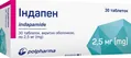 Індапен таблетки, в/о по 2.5 мг №30 (10х3)
