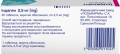 Индапен таблетки, п/о по 2.5 мг №30 (10х3)