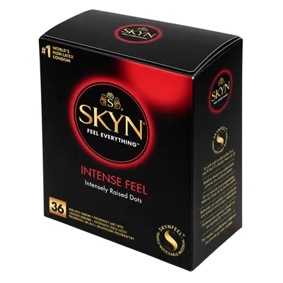 Презервативи Skyn Intense Feel безлатексні ультратонкі з крапками, 36 штук
