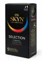 Набір презервативів Skyn Selection безлатексних ультратонких Original 3 шт. + Extra Lube 3 шт. + Intense Feel 3 шт.