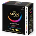 Набір презервативів Skyn Selection безлатексних ультратонких, 35 шт.