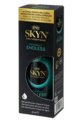 Лубрикант Skyn Naturally Endless на водній основі, 80 мл
