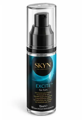 Гель-стимулятор Skyn Excite For Him на водній основі для чоловіків, 15 мл
