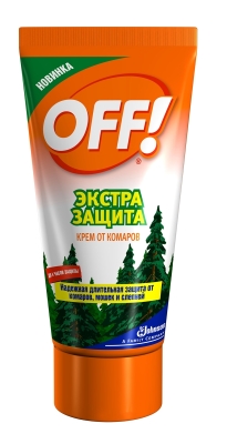 Крем от комаров OFF Экстра защита по 50 мл в тубах