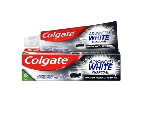 Зубна паста Colgate Advanced White Charcoal відбілююча з вугіллям, 75 мл