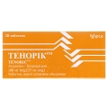Тенорік таблетки, в/плів. обол. по 100 мг/25 мг №28 (14х2)