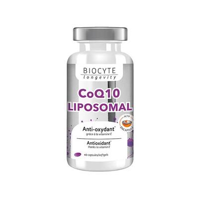 Коензим Q10 Biocyte Coenzyme Q10 Антиоксидант, що відновлює енергію, 40 капсул