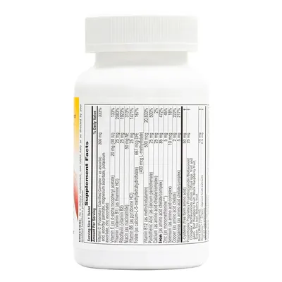 Вітамінно-мінеральний комплекс Nature's Plus Hema-Plex Iron, 60 таблеток повільного вивільнення
