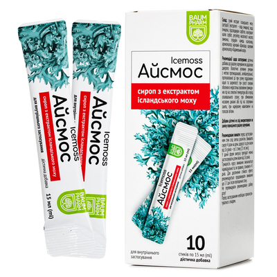 Айсмос Baum Pharm сироп №10 в стиках