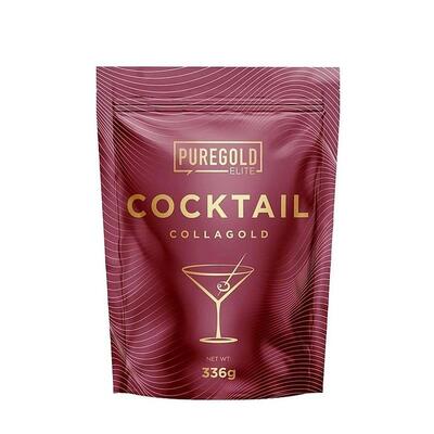 Коллаген Pure Gold Coctail CollaGold Pina Colada с гиалуроновой кислотой, витамином С и цинком, со вкусом пина колада, 336 г