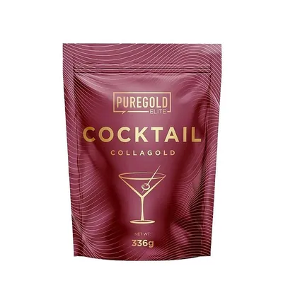 Колаген Pure Gold Coctail CollaGold Pina Colada з гіалуроновою кислотою, вітаміном С та цинком, зі смаком піна колади, 336 г