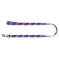 Поводок Collar WAUDOG Nylon рисунок Фиолетовый камо, ширина 15 мм длина 122 см