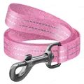 Повідець Collar WAUDOG Re-cotton з відновленої бавовни, ширина 15 мм довжина 200 см, рожевий