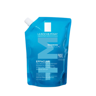 Набір La Roche-Posay Effaclar (Гель-мус для очищення жирної і проблемної шкіри, змінний блок, 400 мл + гель-крем Duo+M для проблемної шкіри, 15 мл)