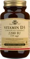 Вітамін Д3 Solgar Vitamin D3 (Cholecalciferol) 55 мкг (2200 МО) вег. капсули №50