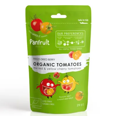 Томати чері сублімовані Panfruit, 20 г