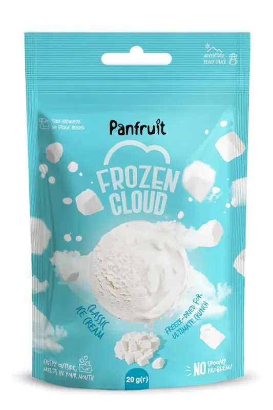 Морозиво сублімоване Panfruit Frozen Cloud Пломбір, 20 г