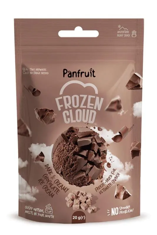 Морозиво сублімоване Panfruit Frozen Cloud Шоколадне, 20 г