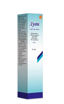 Дуак гель по 15 г у тубах