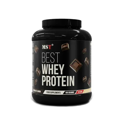 Протеїн сироватковий концентрат MST Nutrition BEST Whey Protein шоколад, 30 порцій, 900 г