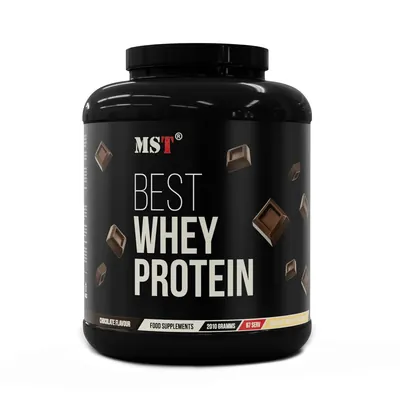 Протеїн сироватковий концентрат MST Nutrition BEST Whey Protein шоколад, 67 порцій, 2100 г