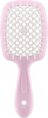 Щетка Janeke Superbrush small для волос, розовая с белым
