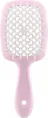 Щітка Janeke Superbrush small для волосся, рожева з білим
