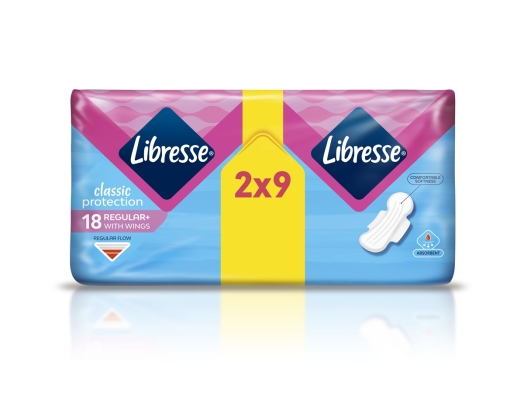 Прокладки гигиенические Libresse Classic Protection Regular, 18 шт