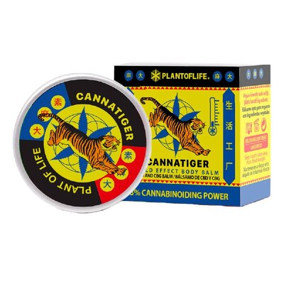 Бальзам Cannatiger Cold Effect 300 мг CBD + 60 мг CBG с охлаждающим эффектом, 12 мл