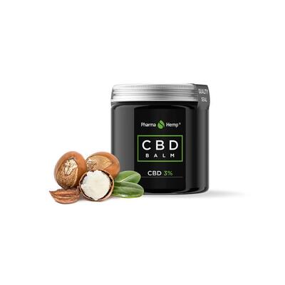 Бальзам Pharma Hemp 3% CBD Balm з біоактивними сполуками, 30 мл