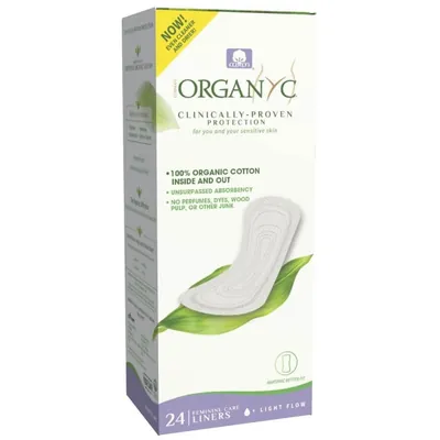 Прокладки гiгiєнiчнi щоденнi Corman Organyc Light Flow, 24 шт