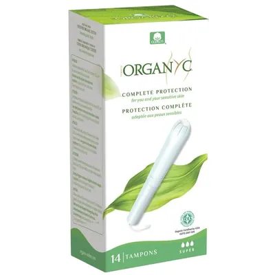 Тампони гiгiєнiчнi Corman Organyc Complete Protection Super, з аплікатором, 14 шт
