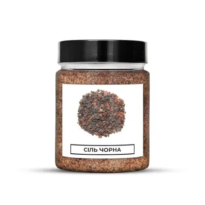 Сіль Craft Oil чорна, 300 г