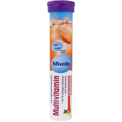 Мультивитамины Mivolis Multivitamin таблетки шипучие №20