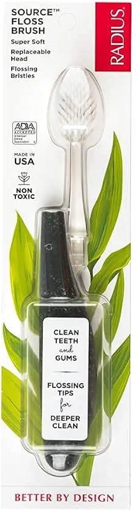 Зубна щітка Radius Сорс Sourse Toothbrush, супер м'яка, долари