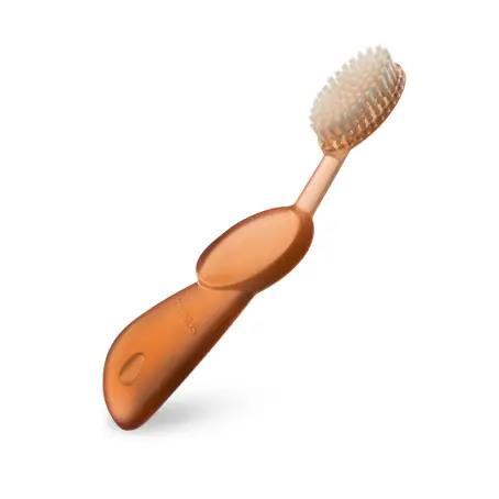 Зубная щетка Radius Big Brush Original Left hand для левшей, мягкая, коралловая