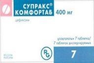 Супракс комфортаб таблетки, дисперг. по 400 мг №7