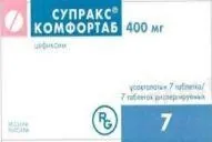 Супракс комфортаб таблетки, дисперг. по 400 мг №7