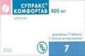 Супракс комфортаб таблетки, дисперг. по 400 мг №7