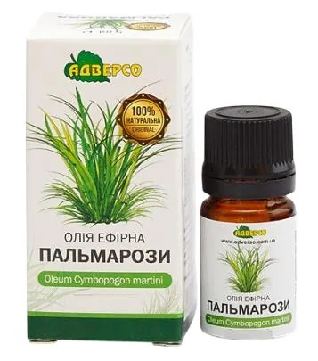 Олія ефірна Адверсо пальмарози, 10 мл