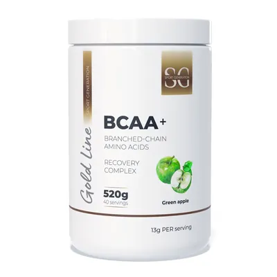 Амінокислоти Sport Generation BCAA+ зелене яблуко, 520 г
