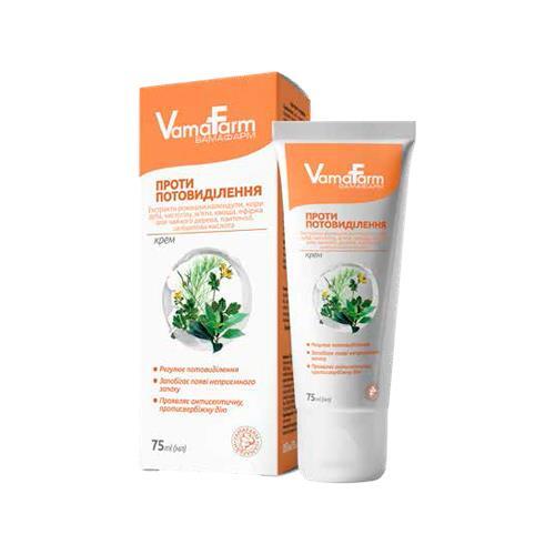 Крем VamaFarm от потовыделения, 75 мл