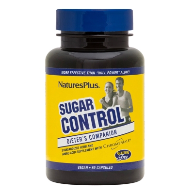 Блокатор сахара Nature's Plus Sugar Control, 60 гелевых капсул