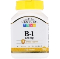 Вітамін B-1 21st Century Vitamin B-1 100 мг, 110 таблеток