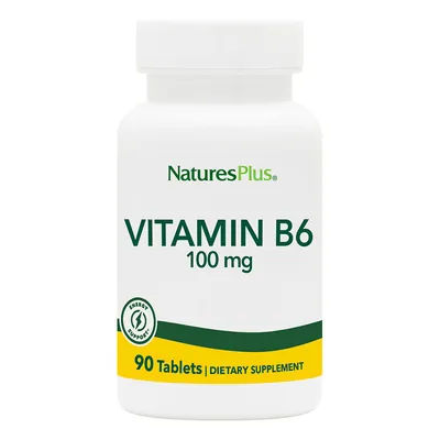 Вітамін B6 Nature's Plus Vitamin B6 100 мг, 90 таблеток