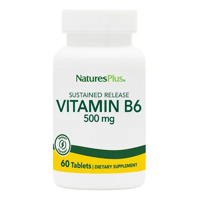Вітамін B6 Nature's Plus Vitamin B6 500 мг, 90 таблеток