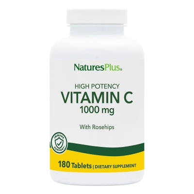 Витамин C Nature's Plus Vitamin C 1000 мг, 180 таблеток