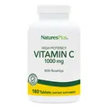 Вітамін C Nature's Plus Vitamin C 1000 мг, 180 таблеток