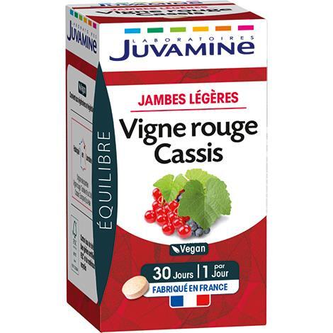 Легкие ноги Juvamine Красная лоза + черная смородина таблетки №30